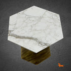 Marioni Ted Table with Marble Top