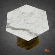 Marioni Ted Table with Marble Top