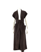 Three Graces London Clarissa Cotton-Corduroy Midi Dress