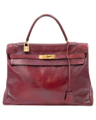 Hermes Kelly Box Leder 35 Bag