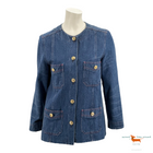 Gucci Jeansjacke Oversized in blau