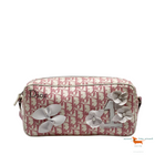 Dior Oblique Monogram Trotter Pink Coated Canvas Cross Body Bag