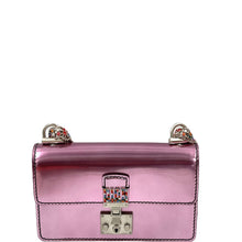 Christian Dior Dioraddict Flap Bag Metallic Calfskin White Jewelry Belt Strap