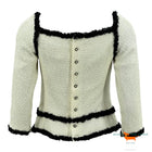Chanel Signature Monochrome Pailletten Fantasy Tweed Jacket
