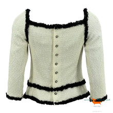 Chanel Signature Monochrome Pailletten Fantasy Tweed Jacket