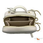 Chanel Quilted Caviar Leather Small Filigree Vanity Casa Bag