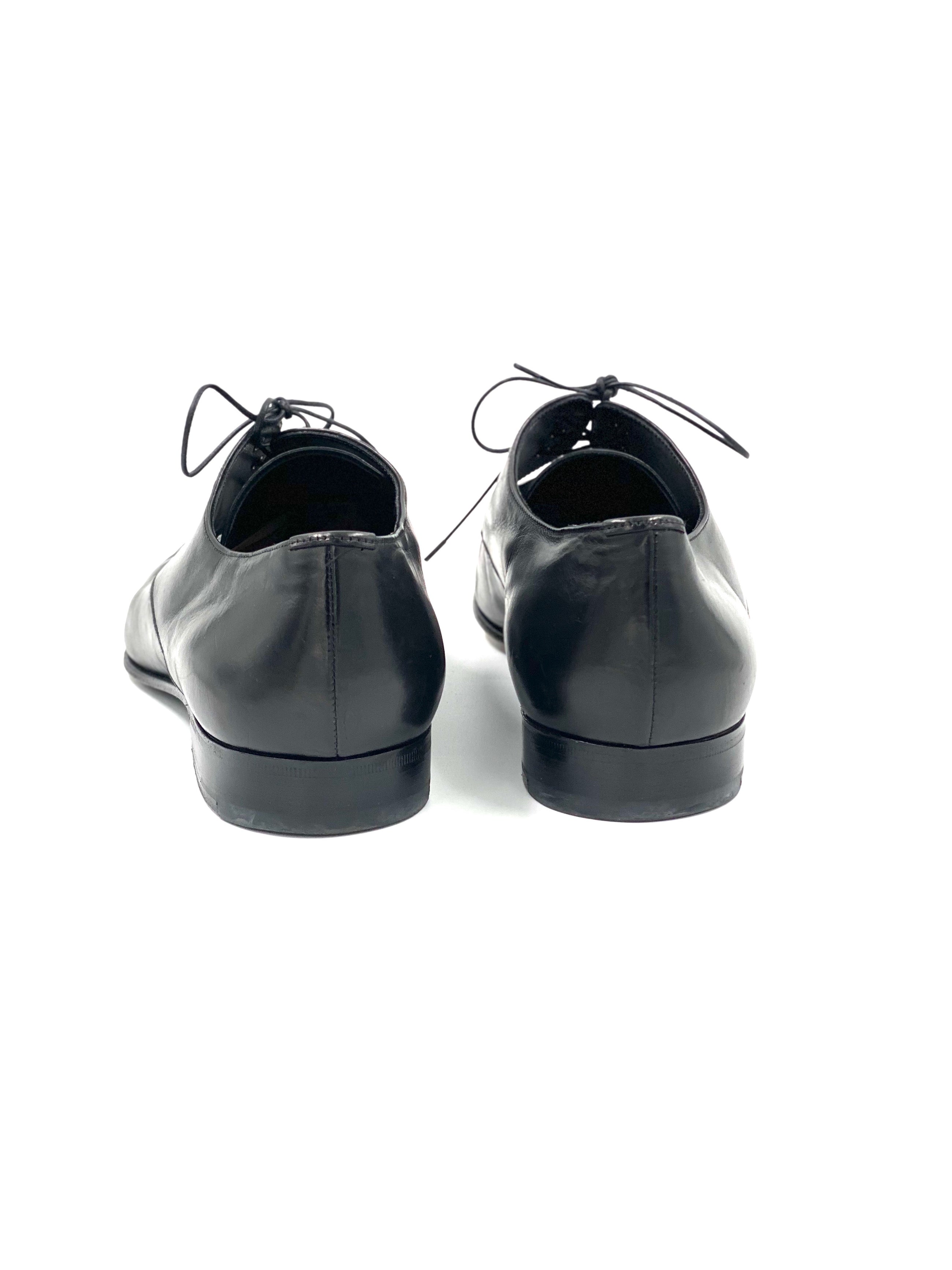 Prada Cap Toe Oxfords