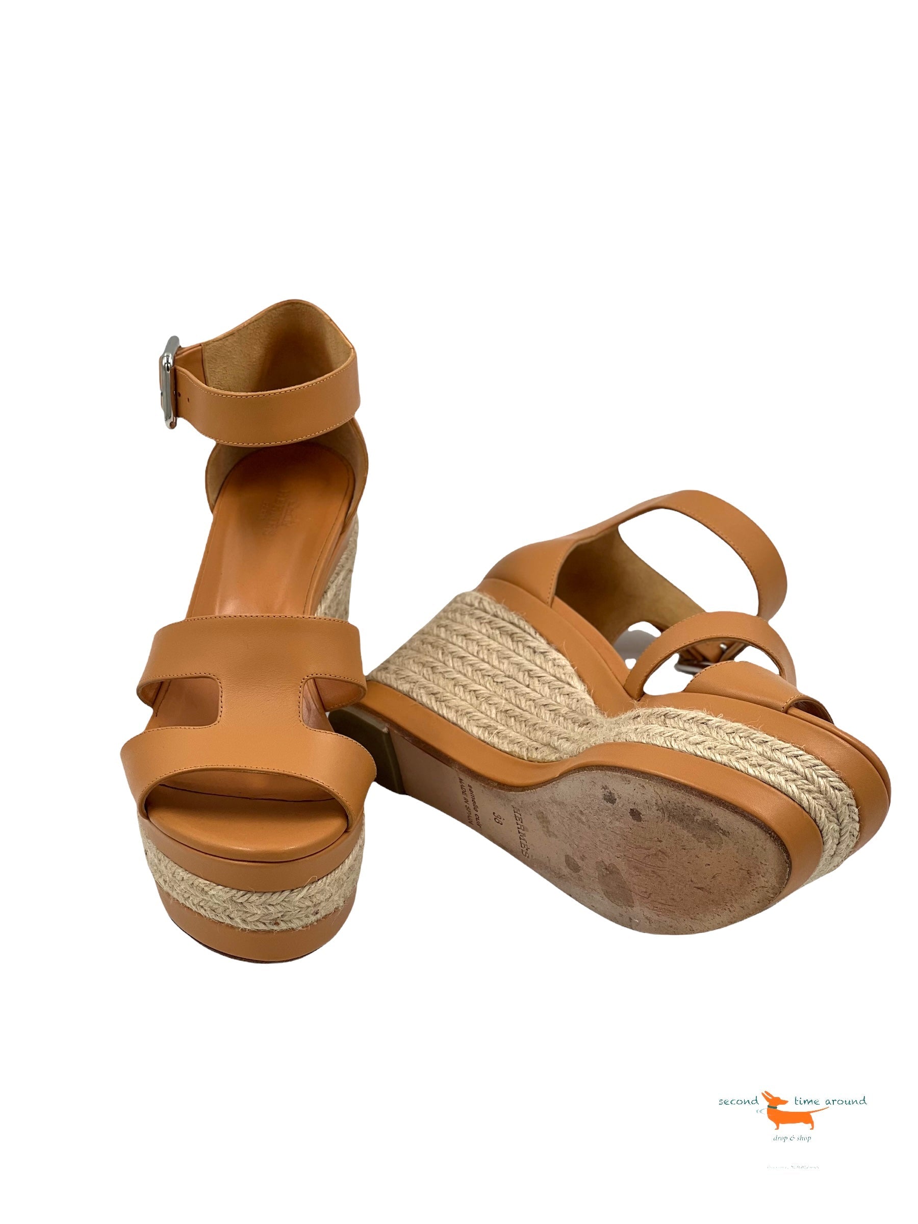 Hermes Plateau Sandals