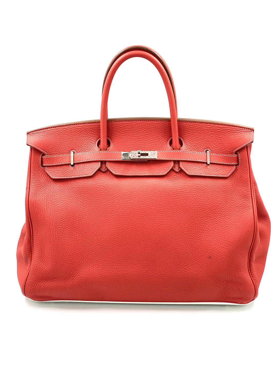 Hermes Birkin Togo Leder Rose Jaipur 40 Cm Bag 