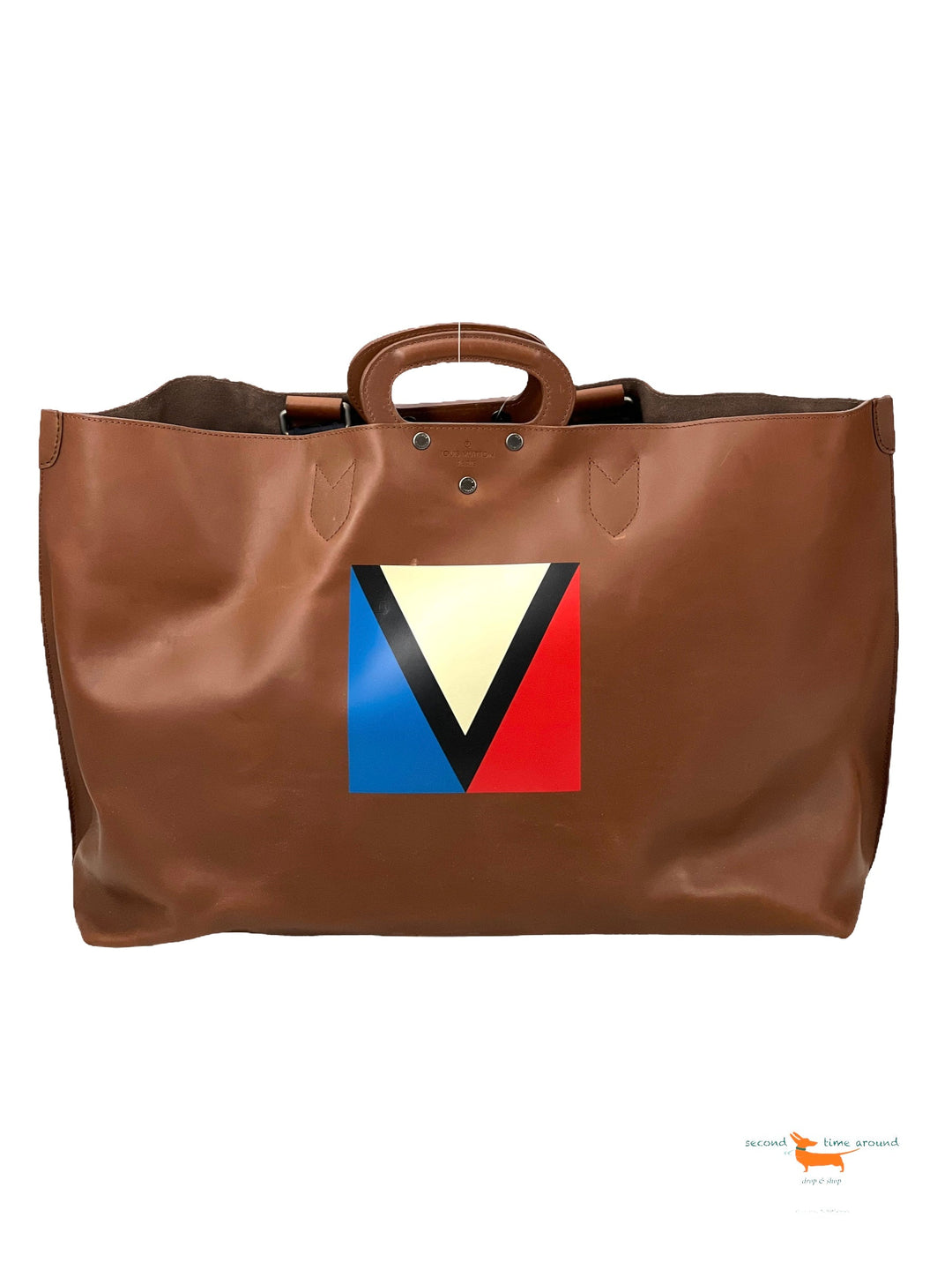 Louis Vuitton Nomand V Serigraph Limited Edition Tote Bag