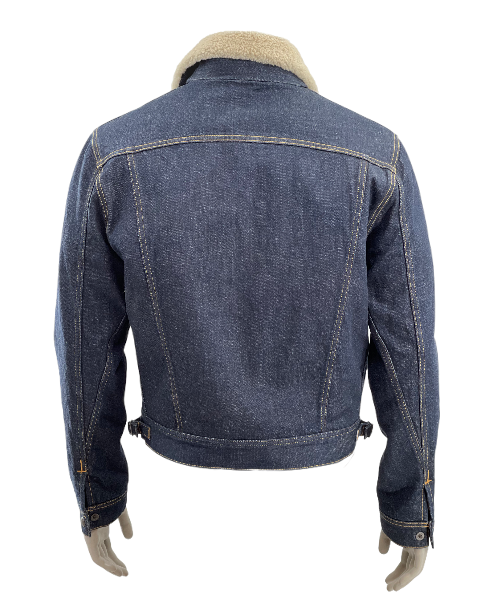 Tom Ford Denim Jacket with Shearling Lining