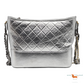 Chanel Gabrielle Hobo 2018 Bag Diamond Gabrielle Quilted Aged Medium Metallic Silver