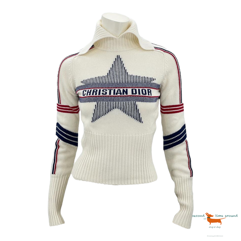 Christian Dior Dioralps Stand Collar Sweater