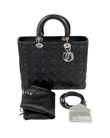 Christian Dior Large Lady Dior Bag
