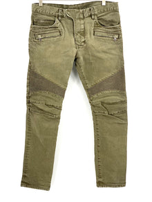 Balmain slim biker jeans