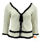 Chanel Signature Monochrome Pailletten Fantasy Tweed Jacket