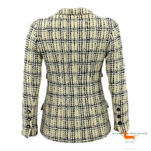 Chanel Black and White Tweed Jacket