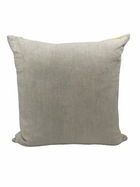 Cartier Vintage French Panther Bracelet Silk Scarf Yellow Irish Linen Pillow