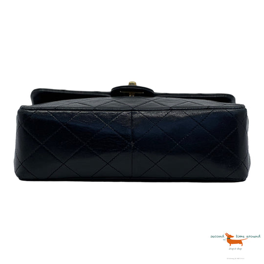 Chanel Classic Flap Mini Square Black Bag
