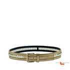 Chanel Leather And Pearls Belt