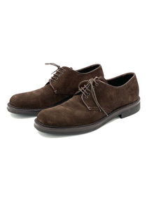 Prada Suede Derby Shoes