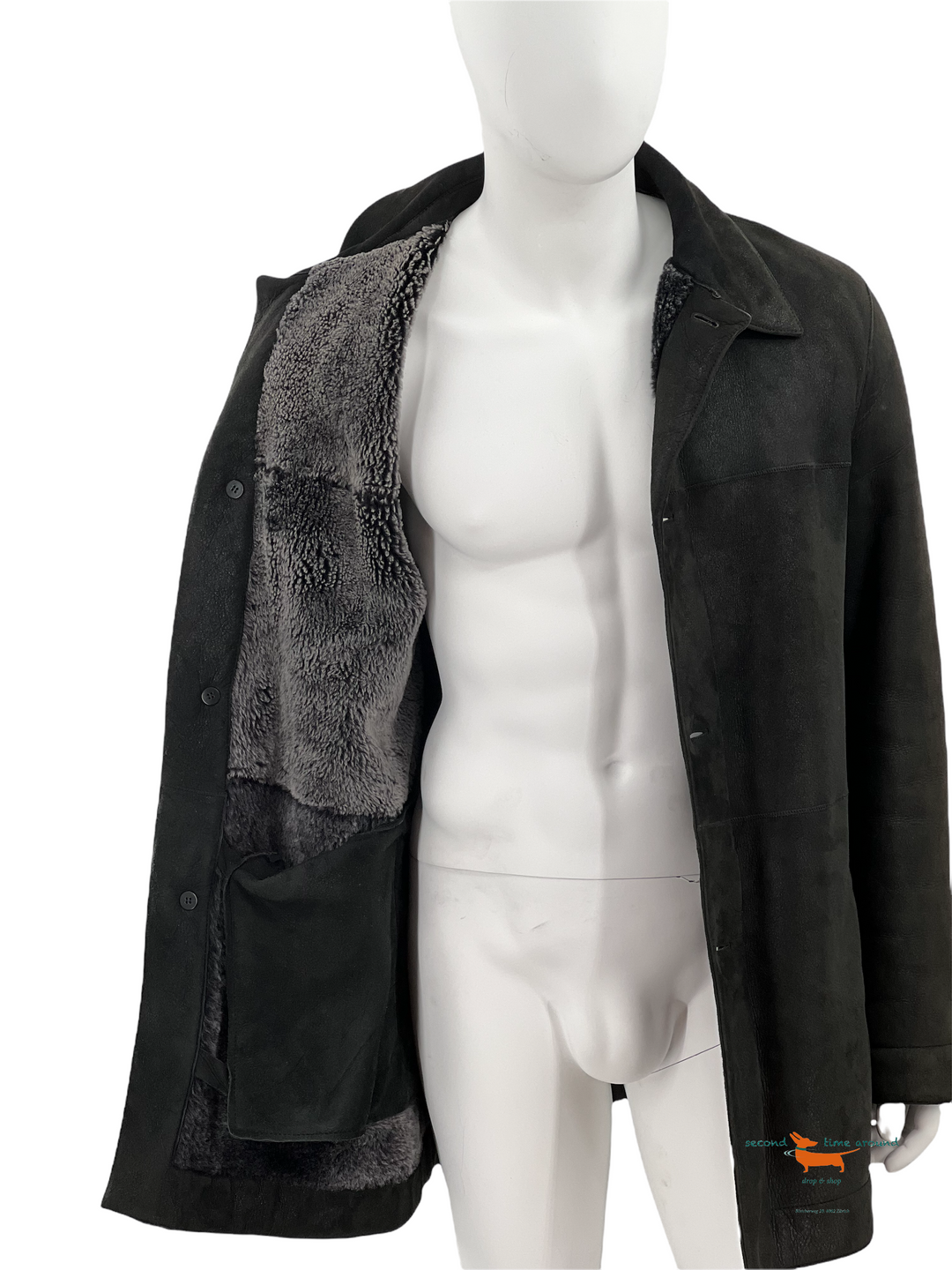 Prada Leather Lambskin Coat