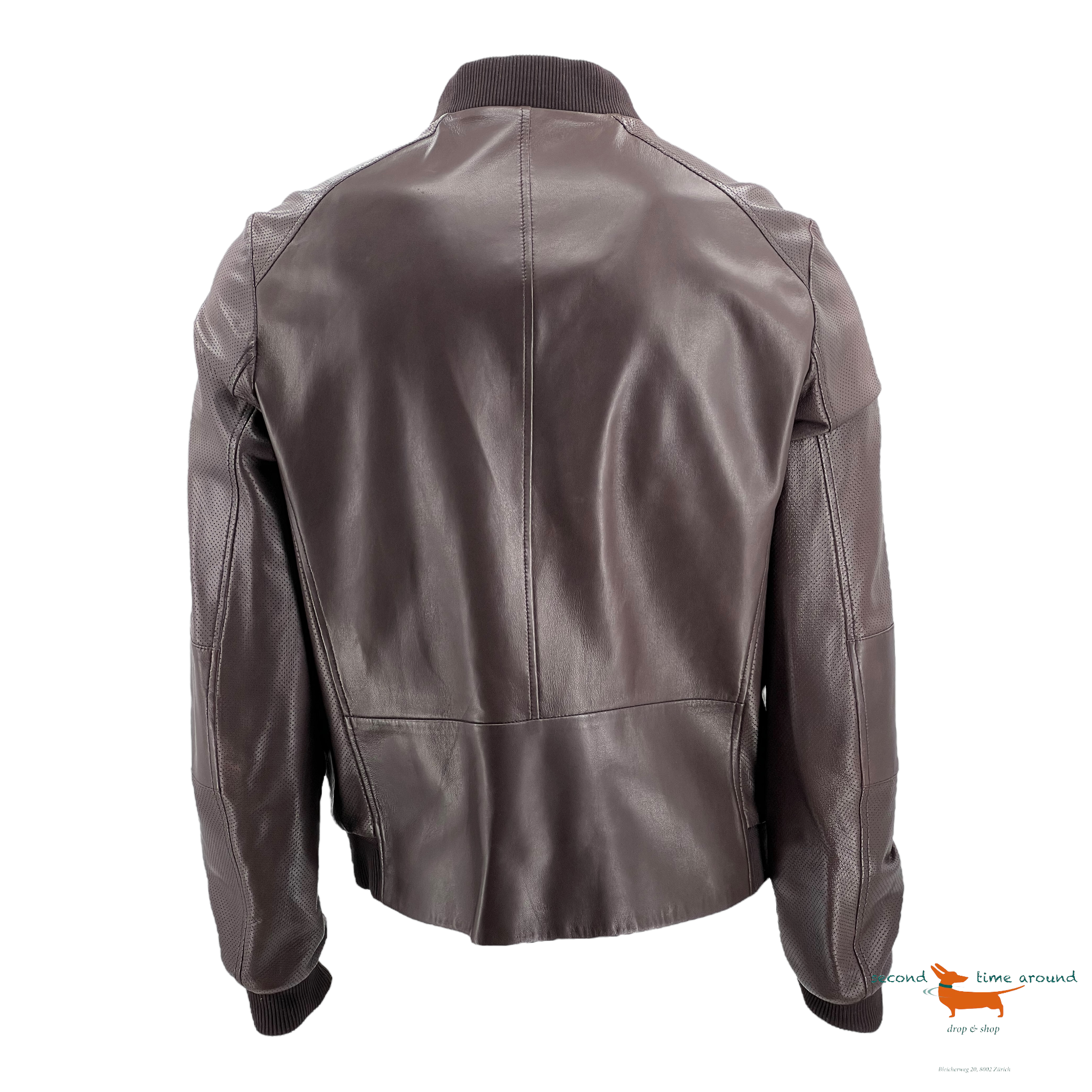 Bally Leather Bomber Jacket