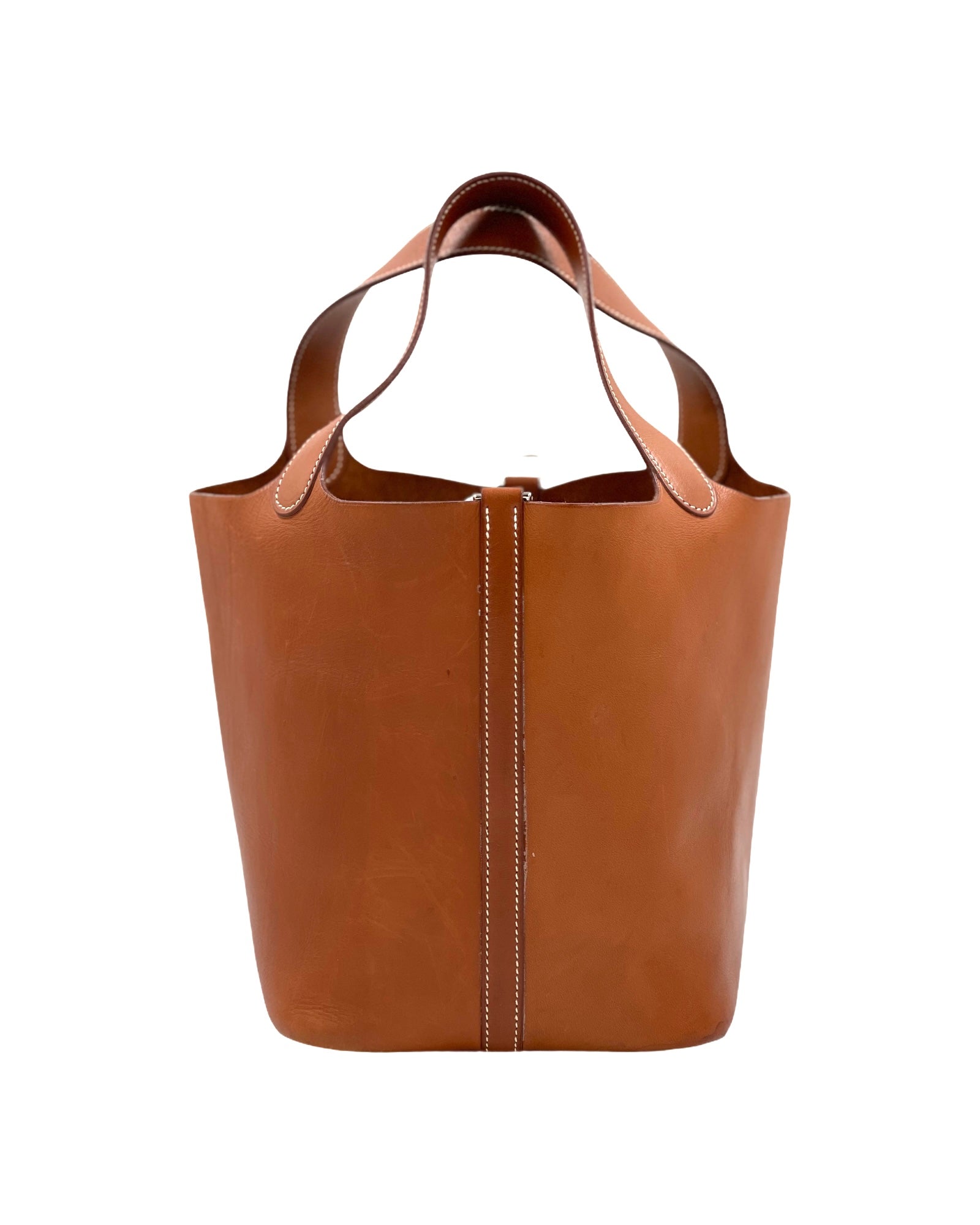 Hermes Picotin Barenia Natural Bag