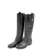 Louis Vuitton Stiefel Leder Schwarz 39