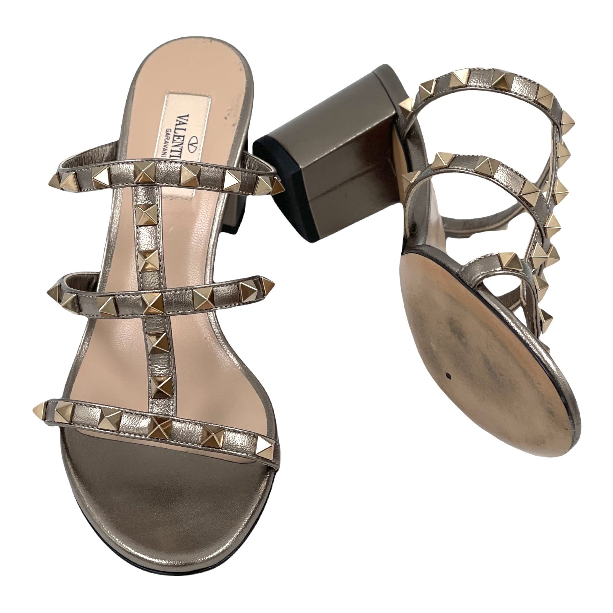 Valentino Mules Rockstud Sandales