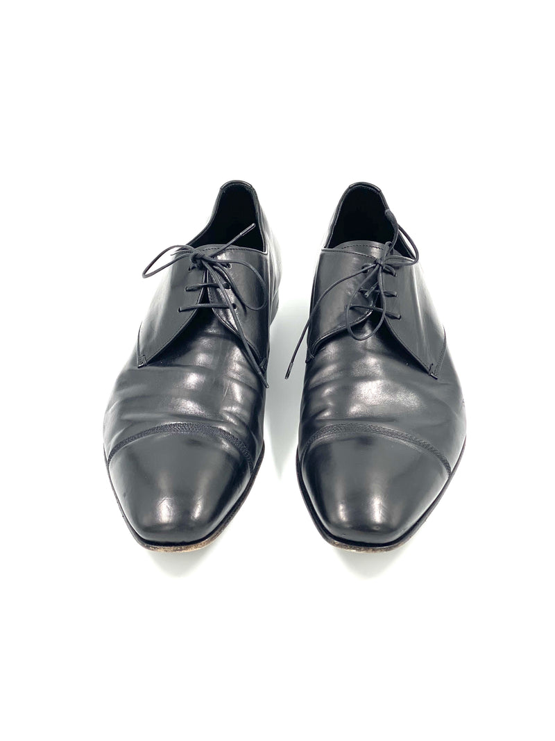 Prada Cap Toe Oxfords