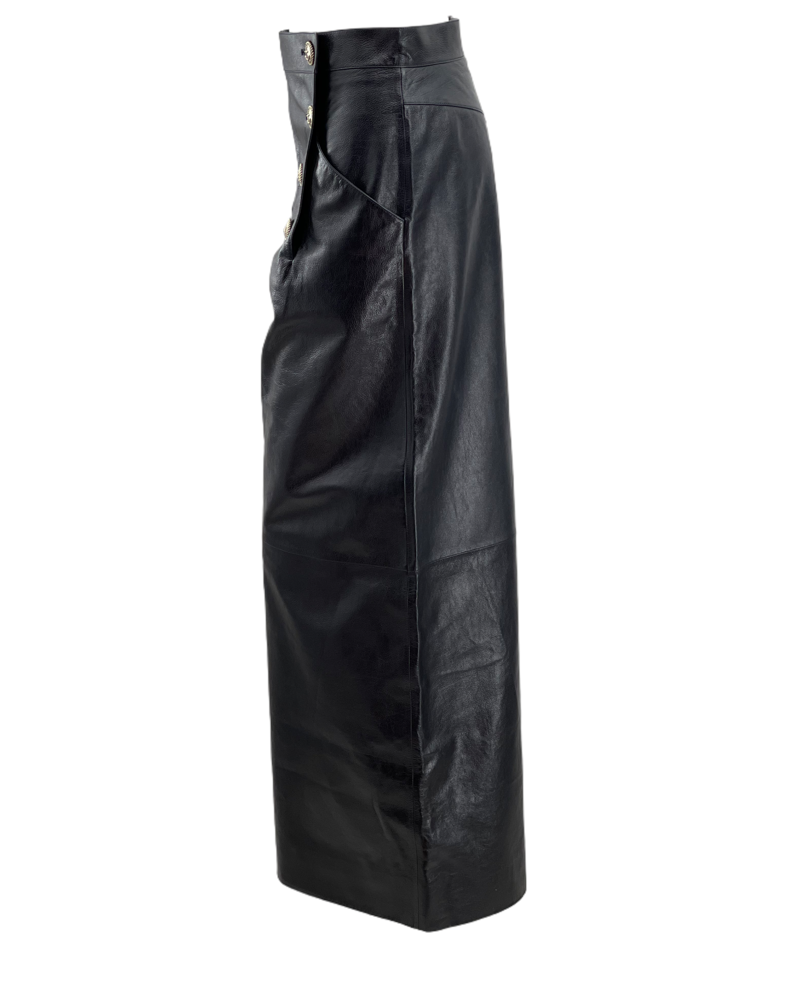 Chanel Leather Sailor Pants (Fashion Show piece)