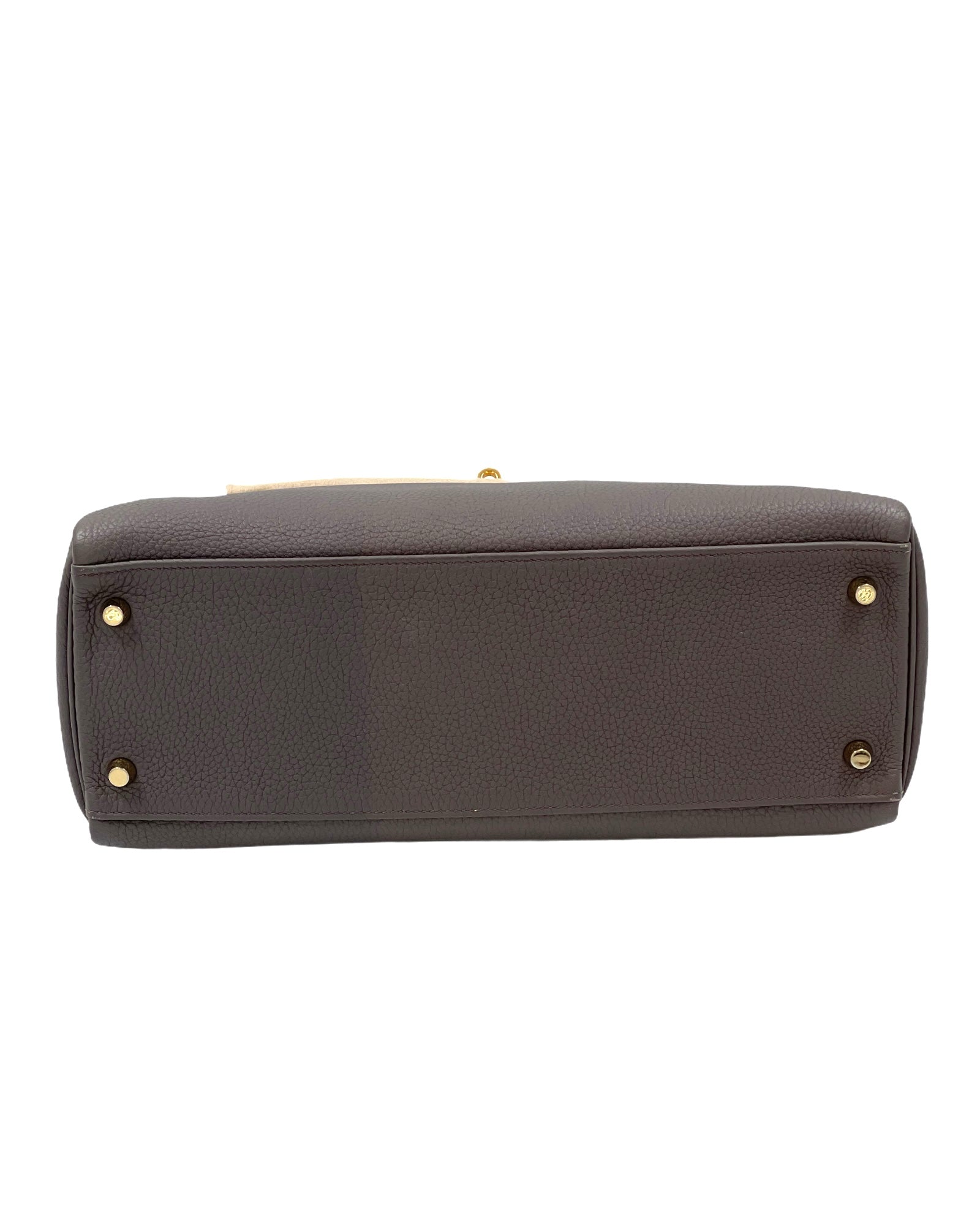 Hermes Kelly 2016 Togo Leder Etain 32Cm Bag