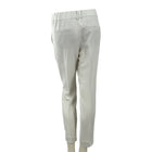 Brunello Cucinelli Weiß Gekürzte Tapered-Hose
