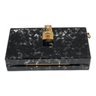 Dolce Gabbana Clutch Dolce Box - plexiglass / lace