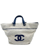 Chanel Deauville Venise Biarritz Shopping Tote Terry Cloth Large