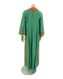 Gucci Crocheted lace-trimmed Linen Kaftan