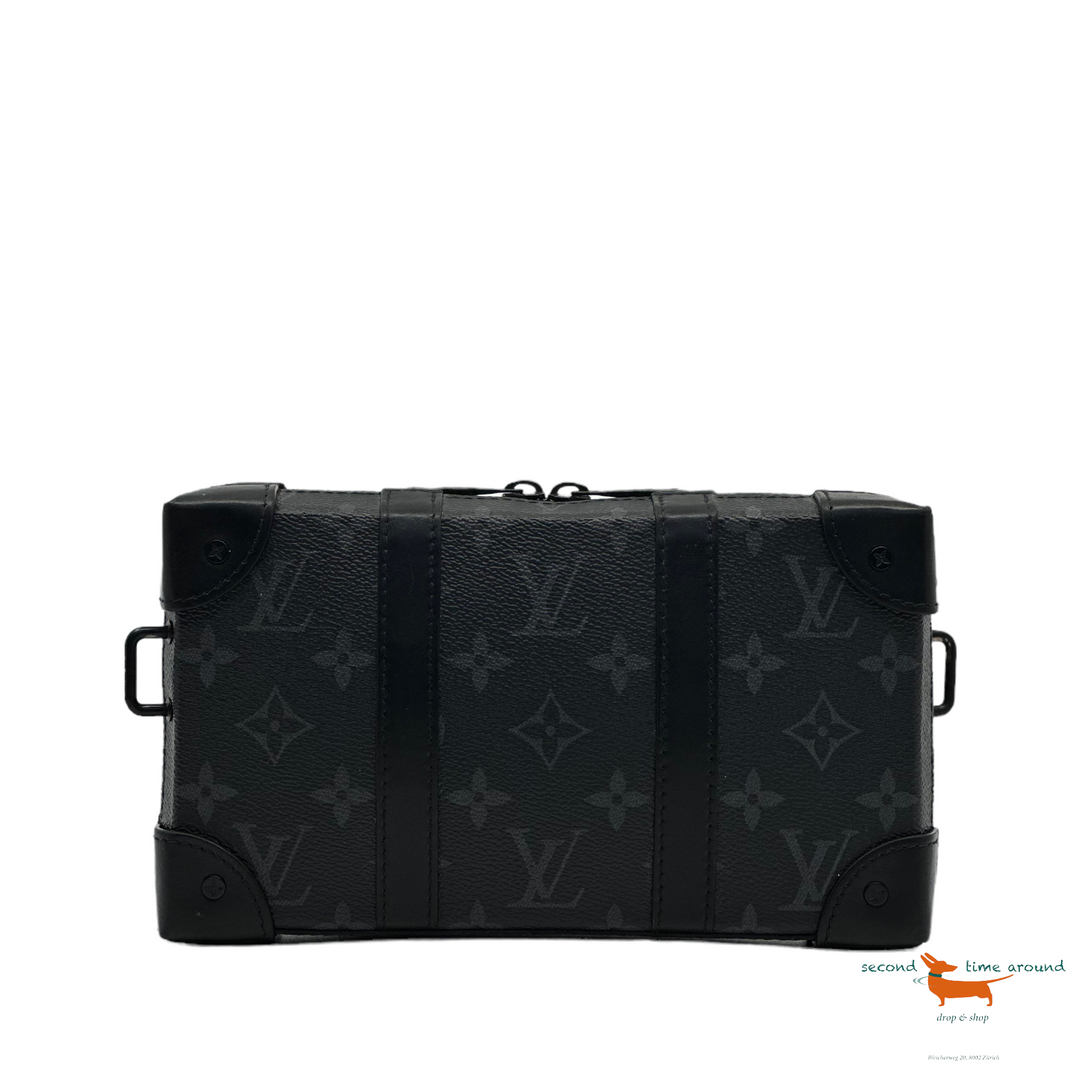Louis Vuitton Monogram Eclipse Soft Trunk wallet Pochette Shoulder Bag