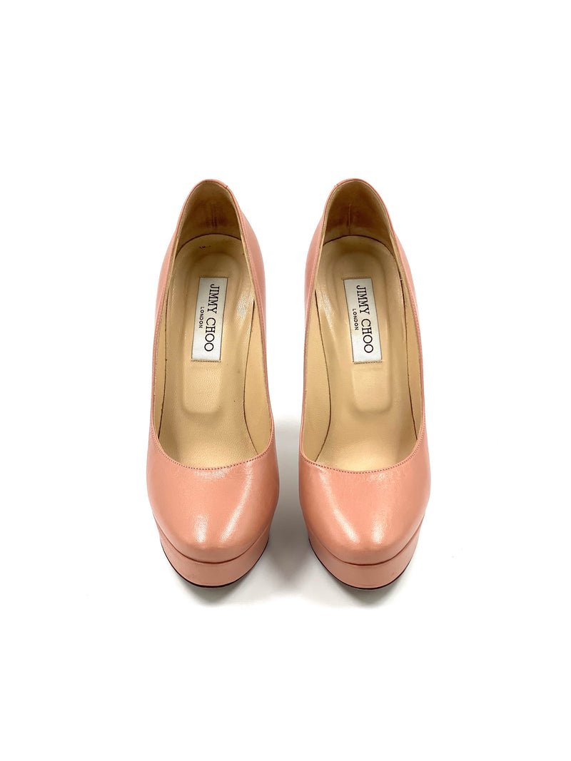 jimmy choo Leather cosmic Pumps