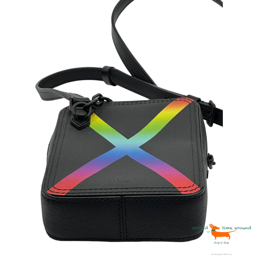 RARE VIRGIL ABLOH 2019 Taiga Rainbow Danube Messenger Bag