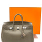 Hermes Birkin Togo Leder Etoupe 40 Cm Bag