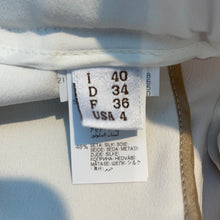 Brunello Cucinelli Weiß Gekürzte Tapered-Hose