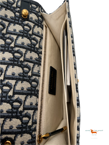 Christian Dior DiorAddict Monogram Oblique Canvas Flap Bag
