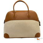 Hermes Bolide en toile marron Bag