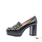 Gucci Marmot Plateau Pumps