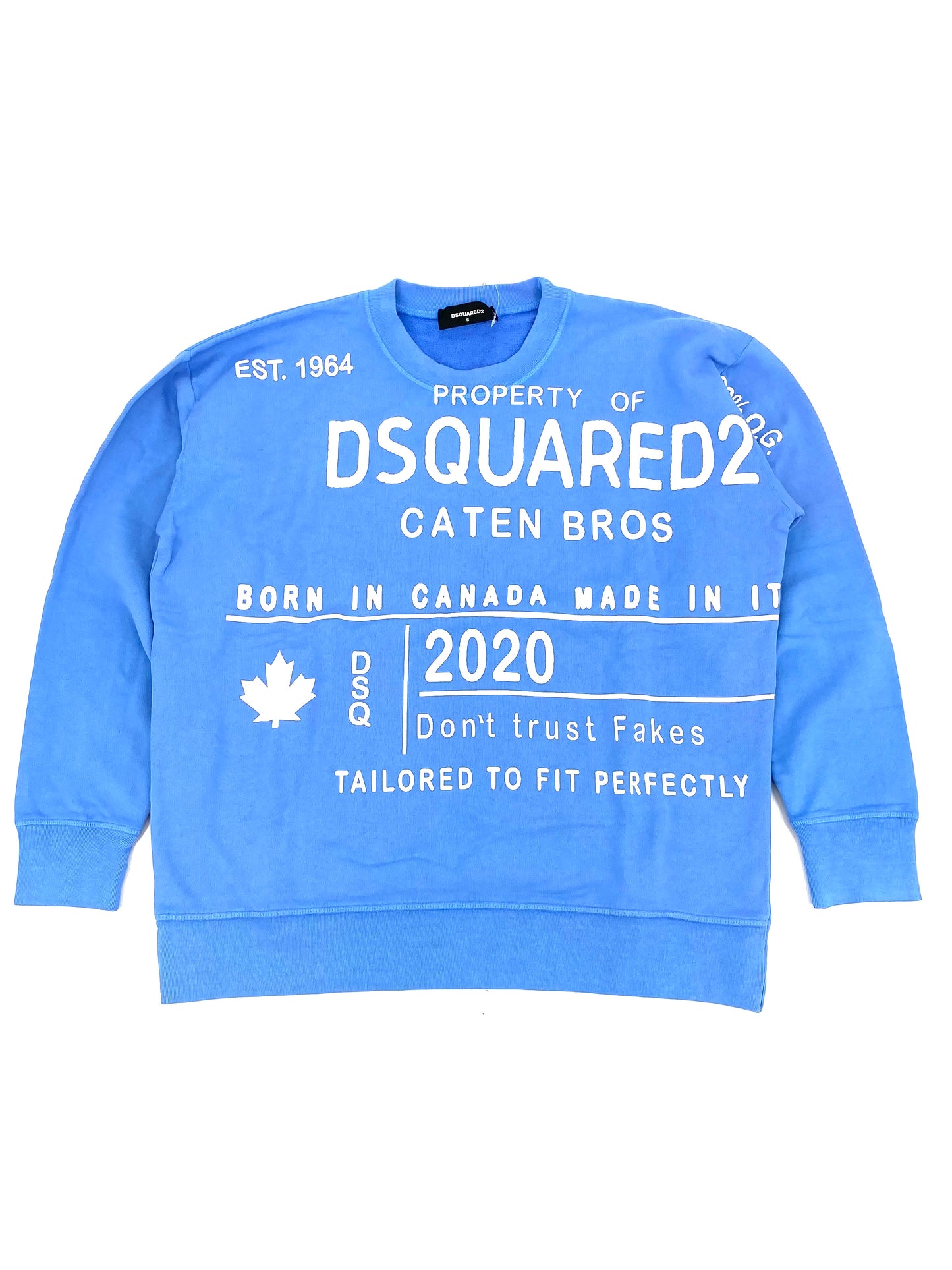 Dsquared Logo Print Long Sleeve Sweatshirt