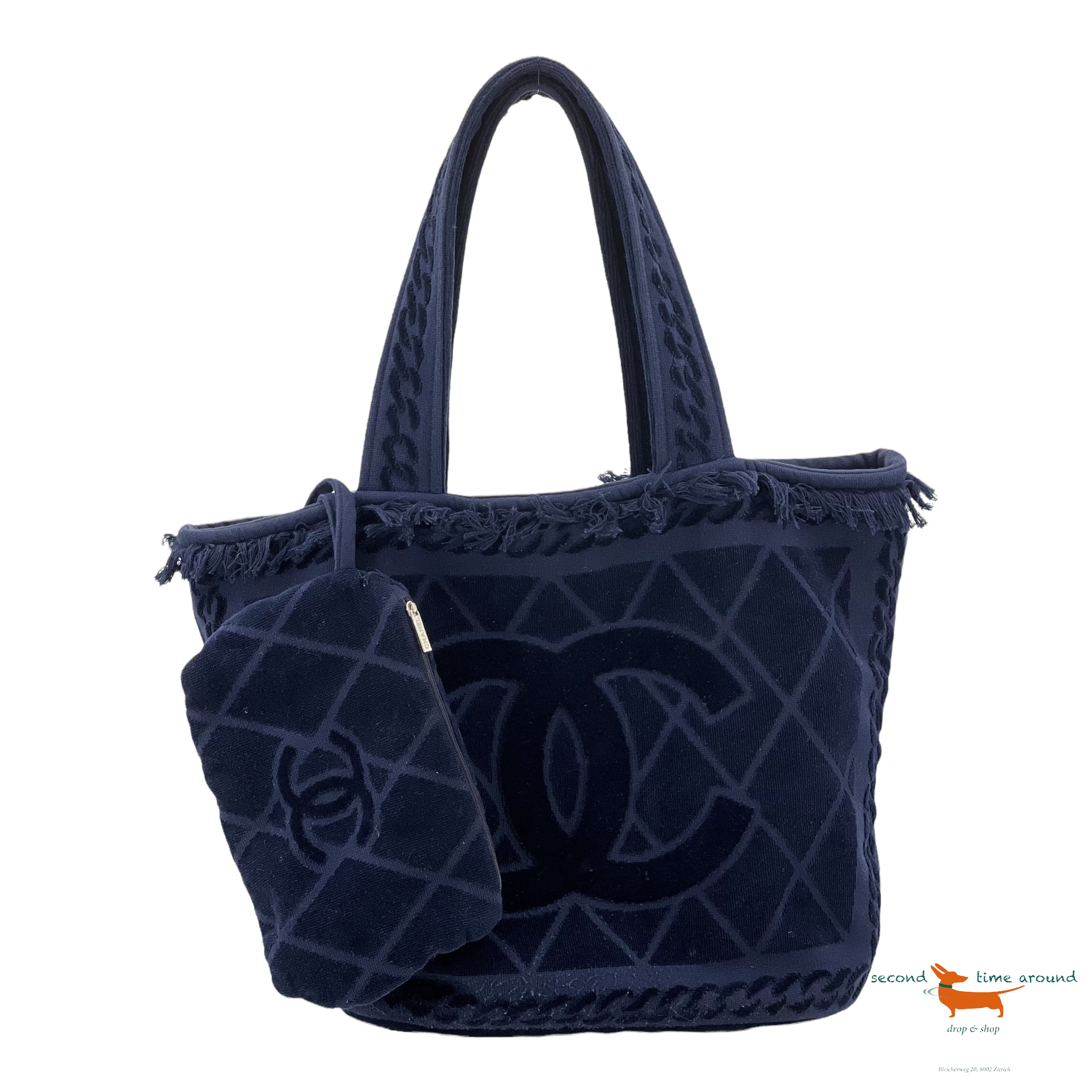 Chanel Beach Bag with Wallet