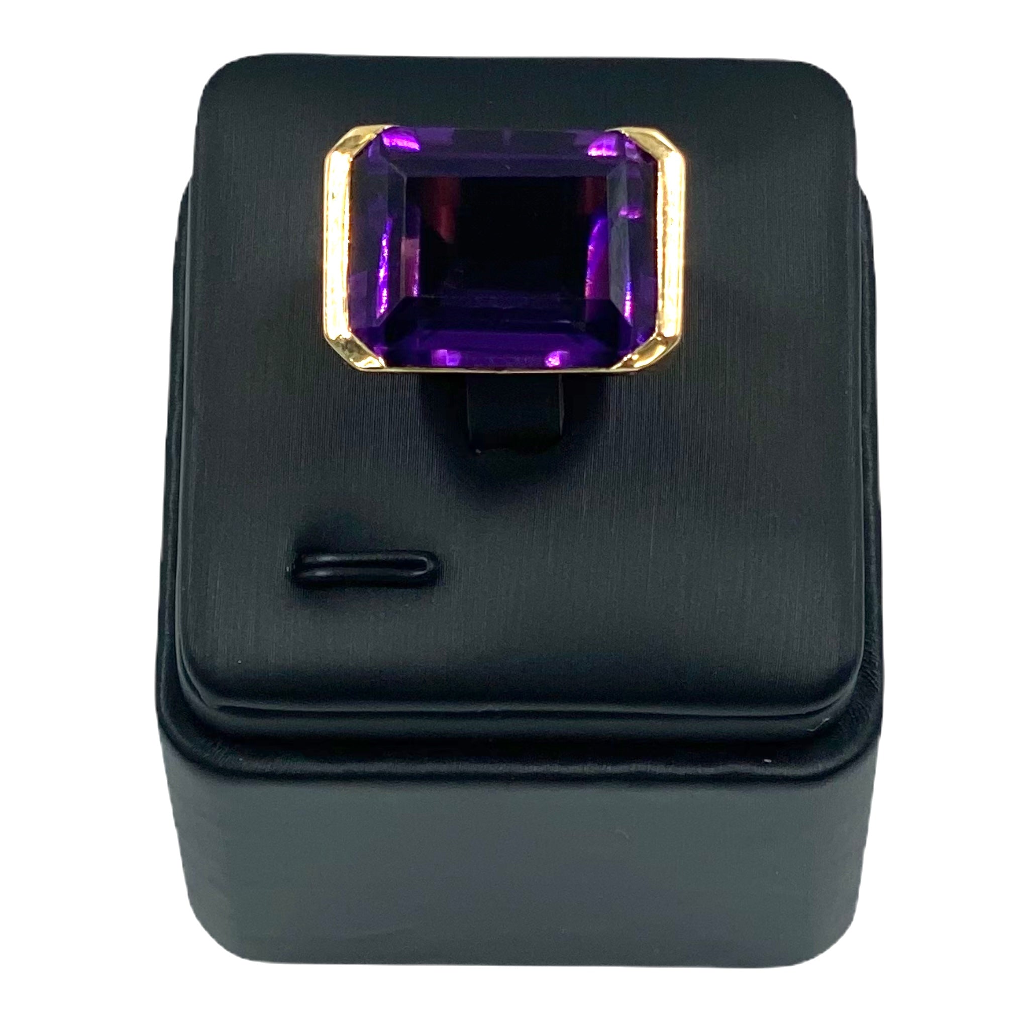 Ring Gold 750 mit Amethyst